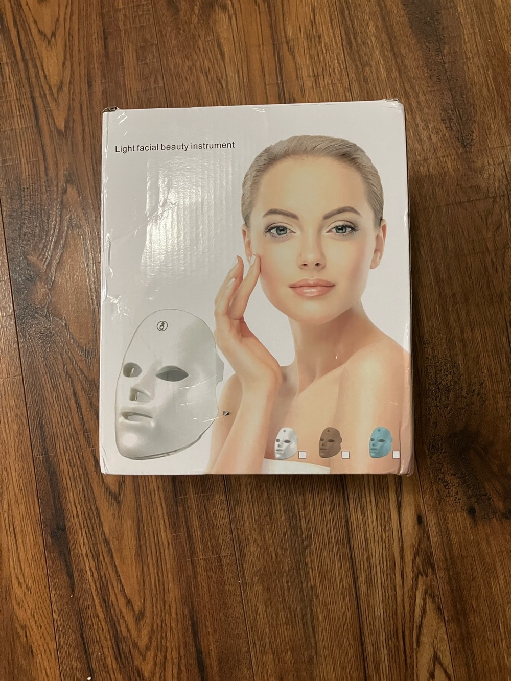 LED Light Facial Beauty Mask - White Skin Rejuvenation